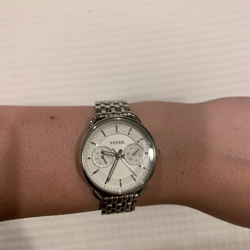 FOSSIL Tailor Multifunction Stainless Steel Watch